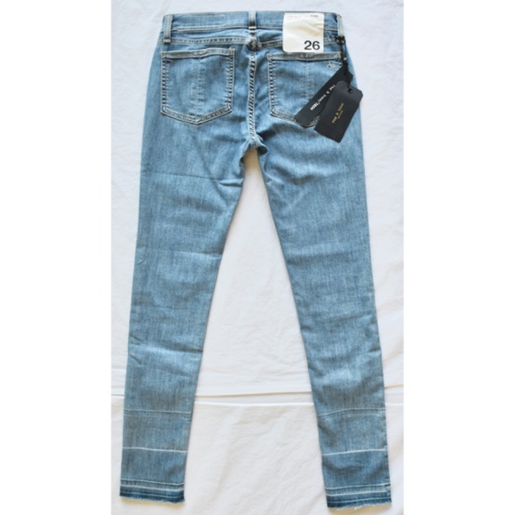 RAG & BONE WOMEN NWT ANKLE SKINNY PHAM JEAN. MADE IN USA. SIZE 26 - Picture 9 of 14